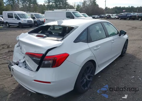 2024 Honda Civic Sport из США, поврежденный, VIN 2HGFE2F52RH526215